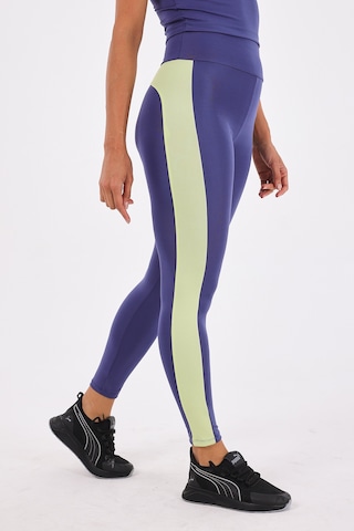 Scorp Equinox Kadın Şekillendirici Uzun Spor Tayt Saks STANDART