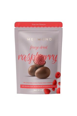Sütlü Çikolatalı Freeze Dried Ahududu Draje