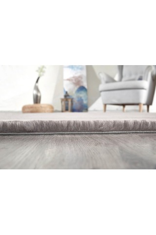 Jassrug Kürk Halı 160 x 220 Antrasit