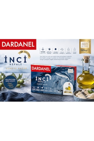 Dardanel Van Gölü İnci Kefali Soğuk Sıkım Zeytinyağlı 125 Gr Doğal Lezzet