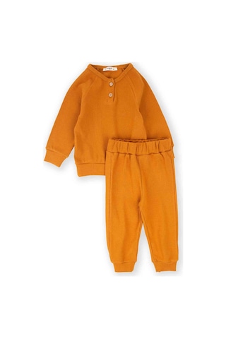 Cigit Reglan Kol Patlı Erkek Basıc Takım 1-5 Yaş Oranj Oranj