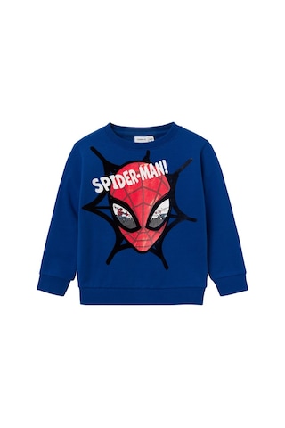 Name It Spiderman Mavi Erkek Çocuk Sweatshirt 13221195 001 Mavi