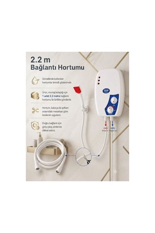 Elektrikli Şofben Sultan - Kurulum Yönlendirmeli