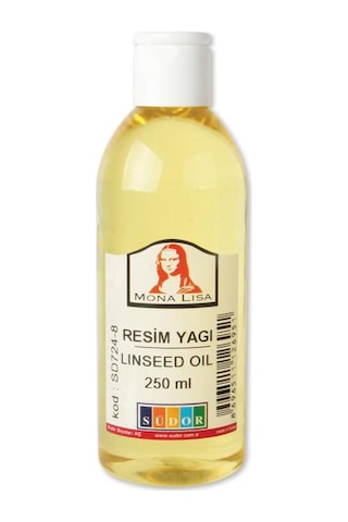 Keten Yağı 250ml 1 Adet Resim Yağı Monalisa Rafine Bezir Yağı Yağlı Boya İncelticisi Yağlı Boya Yardımcı Malzemesi