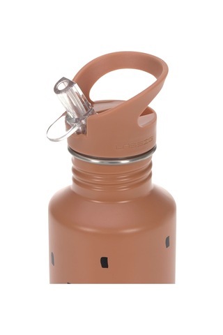 Lassig Happy Prints Çelik Matara Caramel 500ml Kahverengi