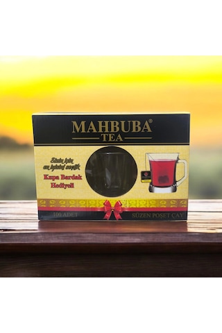 Mahbuba Std 100 Ithal Seylan Sri Lanka Ceylon Kaçak Sallama Süzen Bardak Poşet Siyah Yaprak Çayı 100