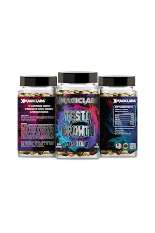 Xmagıclabs Testo Growth Rad150-rad140-mk2866 Ostarine-turkesteron 60 Caps Aromasız