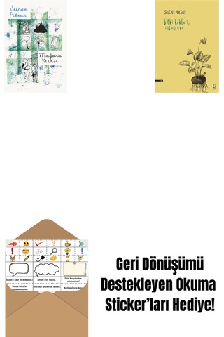 Mağara Vardır + Bitki Kökleri, İnsan Avı + Okuma Sticker'ları