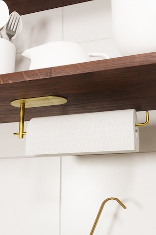 Paslanmaz Çelik Gold Kağıt Havlu Askısı,rulo Kağıt Havluluk,kağıthavlu Asacağı Yapışkanlı Gold