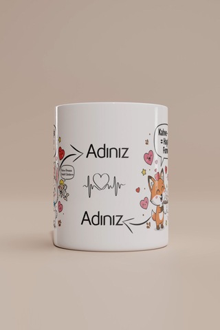 Hayatın Formülü Kupa Bardak Beyaz