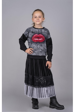 Best Kids Kız Çocuk Kadife Etek Bk19kk4337 001