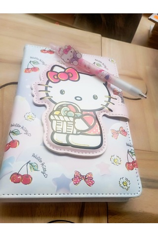 Sanrio Hello Kitty Defter- Kalem Bant Set-2