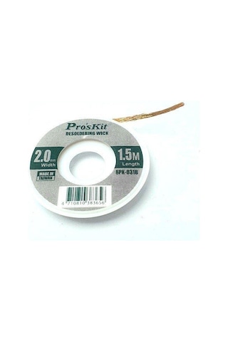 Proskit 8Pk-031B Lehim Temizleme Teli 2Mm