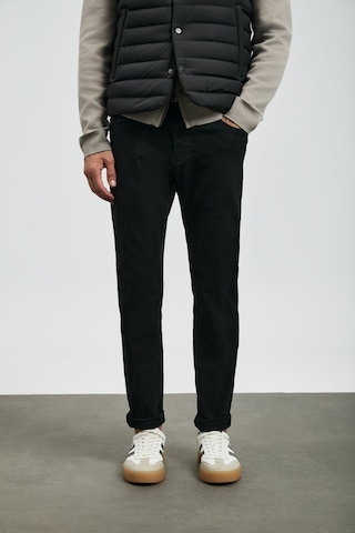 Lufian Anton Smart Erkek Jean Pantolon 112200260 Siyah