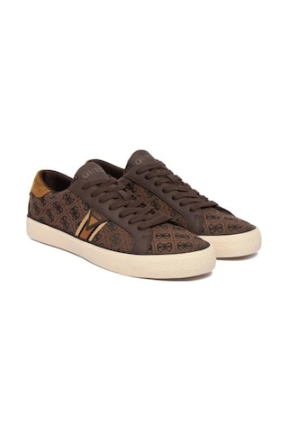 Guess Davor Erkek Sneaker Fmpdavfal12 Kahve