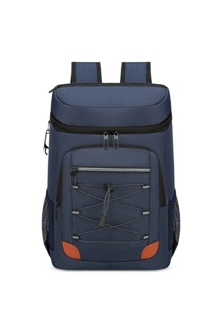 Moveevo Outdoor Piknik Çanta Isı Yalıtımlı Alüminyum Folyo Içli Su Geçirmez Mutfak Bölmeli Çok Fonksiyonlu Sırt Çantası Mavi Mavi