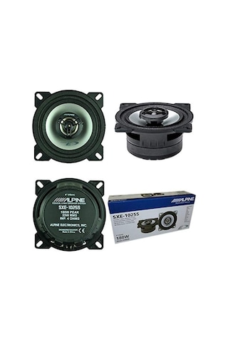 Alpıne Sxe-1025s Sxe 1025s Çift Hoparlörlü Yayıcı 10,00 Cm 100 Mm 4" 25 Watt Rms E 180 Watt Maks. Sistem Koaksiyel