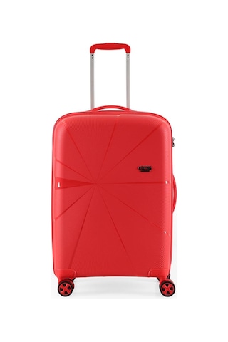 Ççs 5264 Polipropilen Kabin Boy Valiz Kırmızı