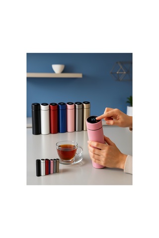 Taşınabilir Çelik Termos 250 Ml Yüksek Isı Koruma Altın