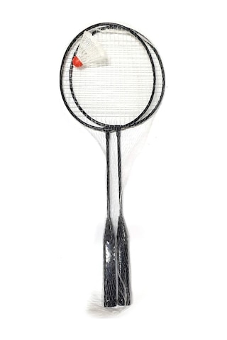 Mucit Home Fileli Badminton Seti 2 Raket 1 Top Badmington Seti