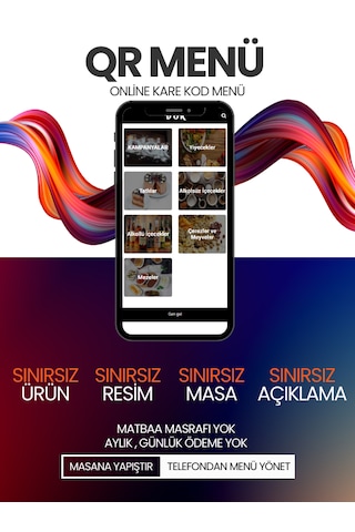 Qr Menü Yazılımı Kafe Lokanta Otel İçin Temassız Dijital Me