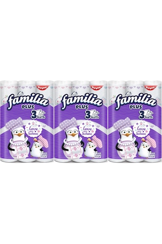 Familia Kağıt Havlu Plus Desenli 36 Lı Pk (3 Katlı) (3Pk*12) Love