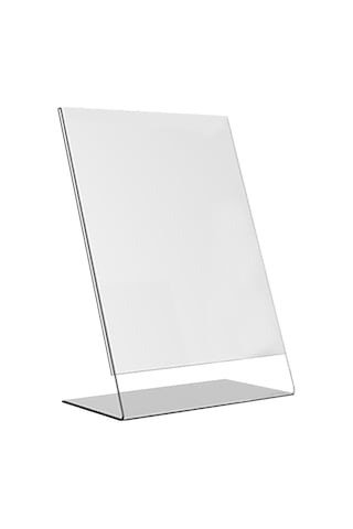 Heroglas A6 L Tipi Dikey Masa Üstü Şeffaf Pleksi / Föylük-fiyatlı