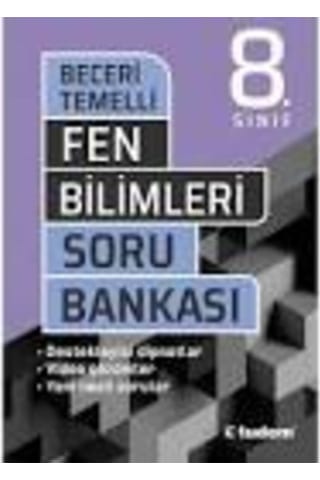 8 Sınıf Fen Bilimleri Beceri Temelli Soru Bankası