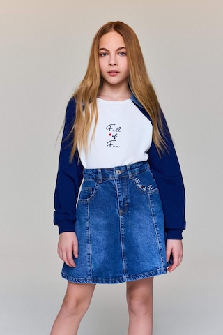 Defacto Kız Çocuk Jean Etek G6892a826smnm34 Mavi-nm34