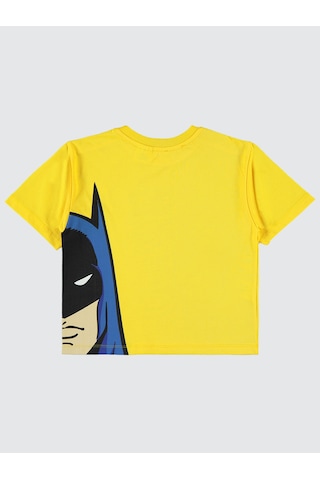 Batman Erkek Çocuk Tişört 2-5 Yaş Sarı