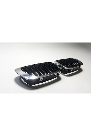 Bmw 3 Serisi E46 Coupe Cabrio Böbrek Panjur Seti Krom