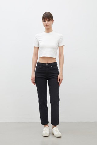 Manuka Bootcut Fıt Denim Pantolon Siyah