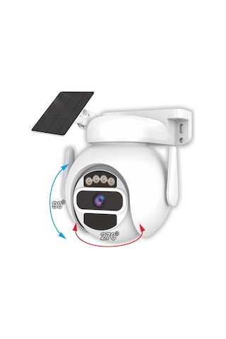 Cata Ct 4053 Solar Sim Kartlı Dış Mekan Akıllı Kamera