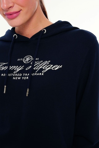 Tommy Hilfiger Kapüşonlu Sweat Lacivert