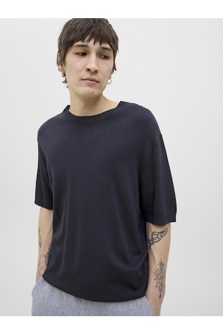 Jack & Jones Erkek Bisiklet Yaka Triko - William - 12275451 Night Sky