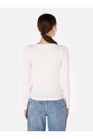 Colin's Colins Beyaz Kadın Tshirt U.kol Cl1070957 Q1.v2 Ofw Beyaz