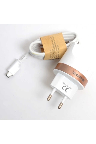 Biriva Home Tiger 2000 Mah 2 İn 1 Micro Ev Şarj Seti - Beyaz Beyaz