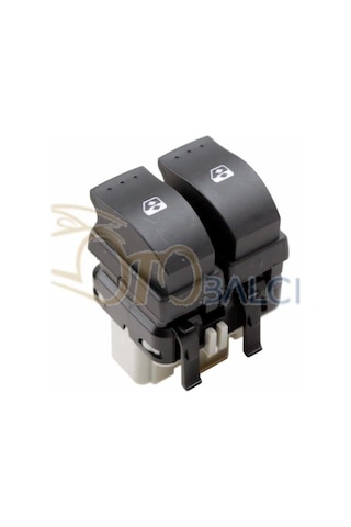 Renault Megane 2 Cam Açma Dügmesi Anahtari Otomatikli Gri Soket 264841986