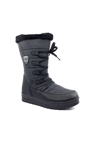 Twingo 995 Kışlık Içi Kürklü Termal Siyah Kadın Kar Botu (505116524)