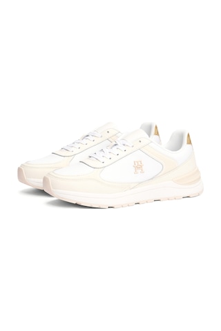 Tommy Hilfiger Casual Fashıon Runner Lth Beyaz Kadın Sneaker Beyaz