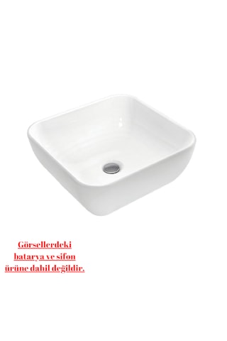 Turavit Porto PRT0708 Lavabo Çanak 40 x 40 CM