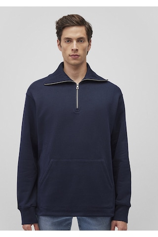 Mavi - Yarı Fermuarlı Lacivert Sweatshirt 0s10243-82318 Lacivert