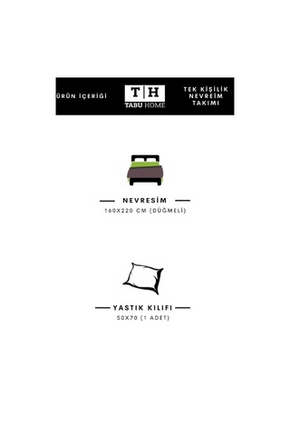 Tabu Home  Kapadokya Balon Krem Tek Kişilik Nevre