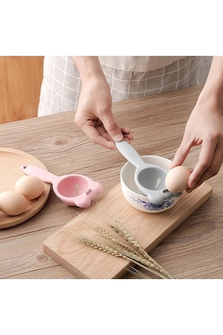 Ulzyvf Yumurta Yumurta Uygun Sarısı Plastik Pişirme Pişirme Mutfak Mavi Mavi Ev Elek Bölücü Ayırır Ayırıcı Aracı Aracı Aksesuarları Adet 1 Hv Mavi