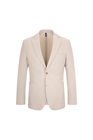 Hatemoğlu Keten Comfort Fit Mono Yaka Klasik Ceket 36432 Keten D.