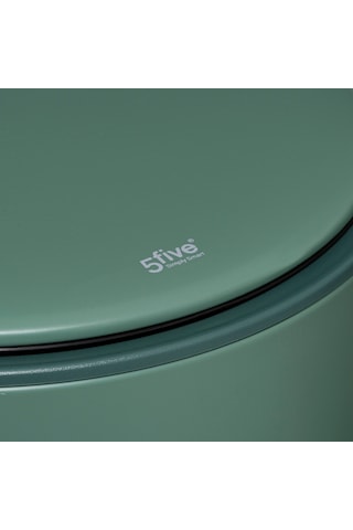 5five Çöp Kovaları Simply Smart Delta 30 Lt Metal Yeşil