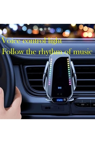 Tysm Joyjadehub Max 66 W Kablosuz Araç Telefonu Tutucu Kızılötesi 1pc Qi 50w Hızlı Arj Telefon Tutucu 1pc
