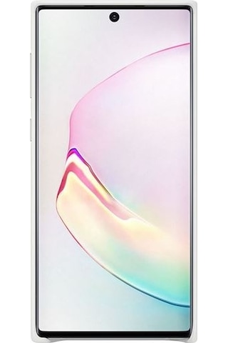 Samsung Note10 Deri Kılıf Beyaz -ef-vn970lwegww