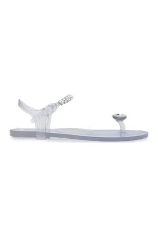Menghi Kadın Pvc Şeffaf Parmak Arası Sandalet 774 828e Bn Sndlt Y25 Glass Şeffaf