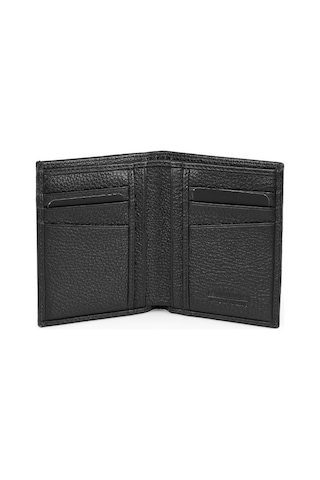 Daniel Klein Dkl1353-1 Gerçek Deriden Üretilme Siyah Erkek Cüzdan&kartlık Siyah